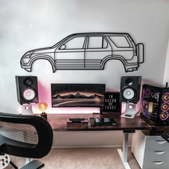 2002 CR-V 2nd Gen Silhouette Wall Art