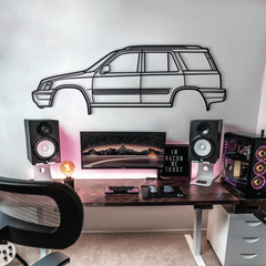 1997 CR-V 1st Gen Silhouette Wall Art