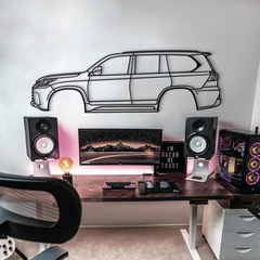 Lexus LX 4th Gen 2022 Silhouette Wall Art