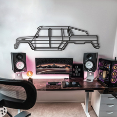 2014 G 63 AMG 6x6 Silhouette Wall Art