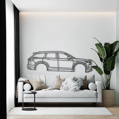 2022 QX60 2nd Gen (L51) Silhouette Wall Art