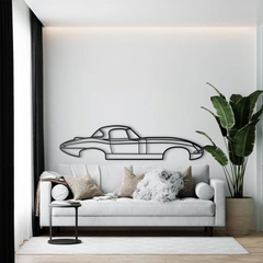 1964 Lightweight E-Type Silhouette Wall Art