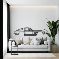 1967 Corvette Stingray 427 Silhouette Wall Art