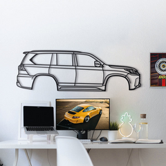 Lexus LX 4th Gen 2022 Silhouette Wall Art