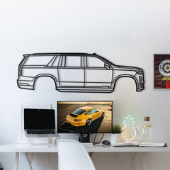 2021 Escalade ESV 5th Gen Silhouette Wall Art