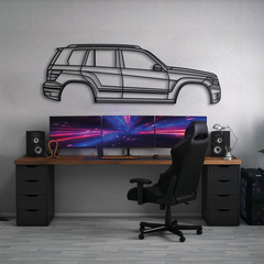 Mercedes-Benz GLK-Class X204 (1st Gen) 2010 Silhouette Wall Art