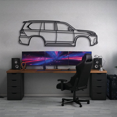 Lexus LX 4th Gen 2022 Silhouette Wall Art