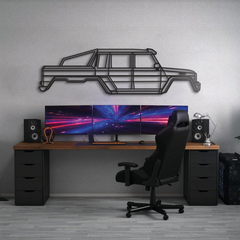 2014 G 63 AMG 6x6 Silhouette Wall Art