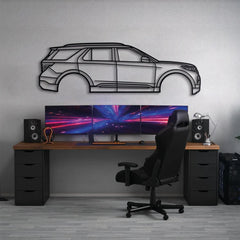 2020 Explorer 6th Gen Silhouette Wall Art