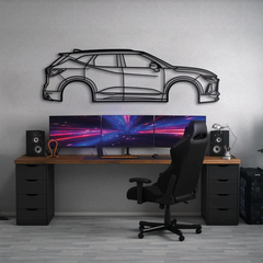 2019 Blazer 3rd Gen Silhouette Wall Art