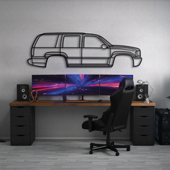 1999 Escalade 1st Gen Silhouette Wall Art