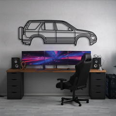 2002 CR-V 2nd Gen Silhouette Wall Art