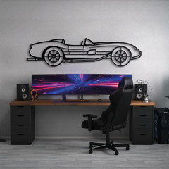 1957 250 Testa Rossa Silhouette Wall Art