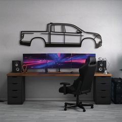 2017 Ridgeline 2nd Gen Silhouette Wall Art