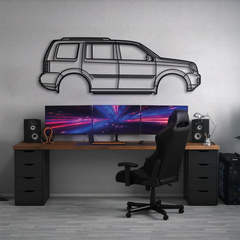 2009 Pilot 2nd Gen Silhouette Wall Art