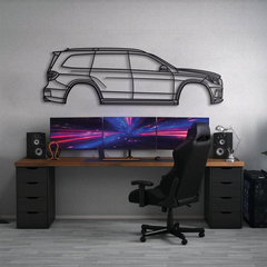 Mercedes-AMG GL63 X166 (2nd Gen) 2013 Silhouette Wall Art