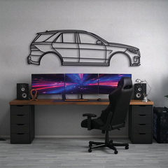 Mercedes-AMG ML 63 W166 (3rd Gen) 2012 Silhouette Wall Art