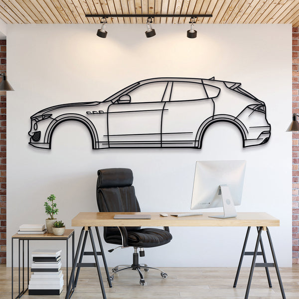 Maserati Levante 1st Gen 2017 Silhouette Wall Art