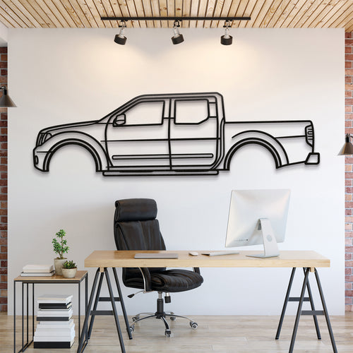 2008 Frontier 2nd Gen Silhouette Wall Art