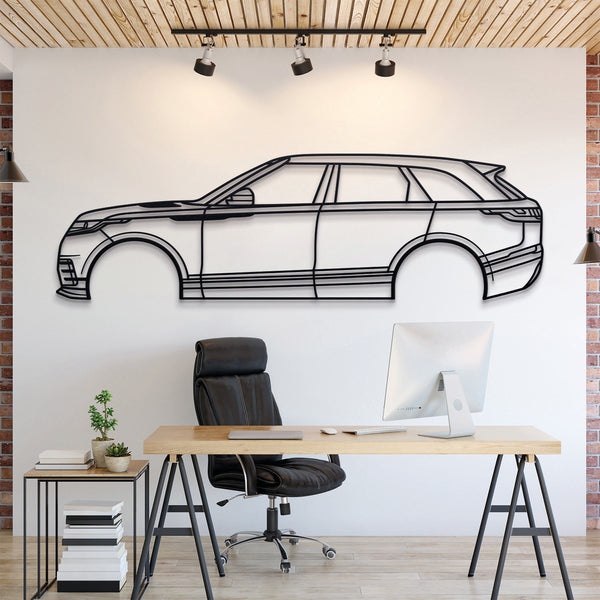 Land Rover Range Rover Velar First Edition 2018 Silhouette Wall Art