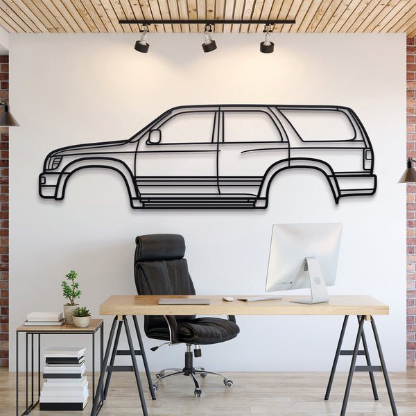 Toyota 4Runner 3rd Gen (N180) 1996 Silhouette Wall Art