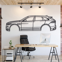 2017 F-Pace 1st Gen Silhouette Wall Art