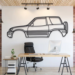 Toyota RAV4 1st Gen (XA10) 1996 Silhouette Wall Art