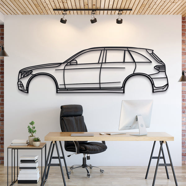 Copy of Mercedes-AMG GLE 63 Coupe C292 (3rd Gen) 2016 Silhouette Wall Art