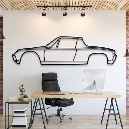 9146 1970 Silhouette Wall Art