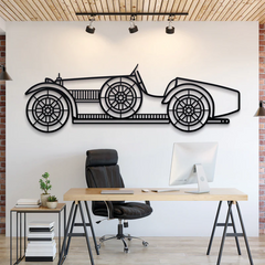 1926 Type 35 C Silhouette Wall Art