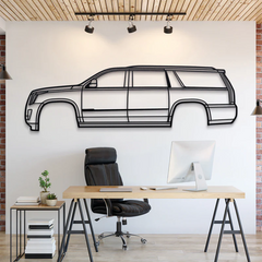 2015 Escalade ESV 4th Gen Silhouette Wall Art