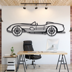 1957 250 Testa Rossa Silhouette Wall Art