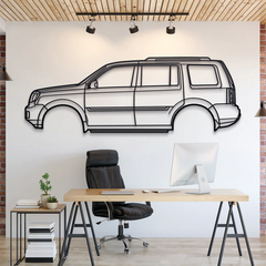 2009 Pilot 2nd Gen Silhouette Wall Art