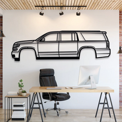 2015 Suburban 11th Gen Silhouette Wall Art