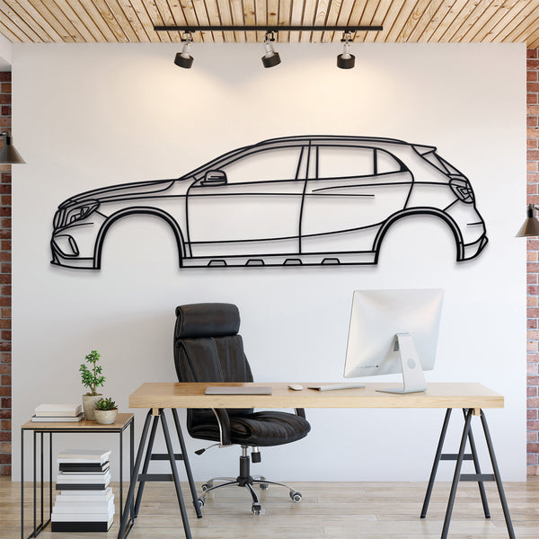 Mercedes-AMG GLA 45 X156 (1st Gen) 2015 Silhouette Wall Art