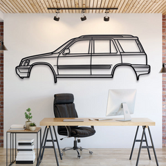 1997 CR-V 1st Gen Silhouette Wall Art