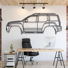 Nissan Xterra 2nd Gen 2005 Silhouette Wall Art