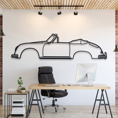 356 A 1600 Super 1959 Silhouette Wall Art