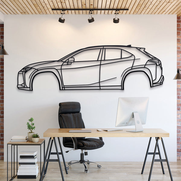 Lexus UX 1st Gen (ZA10) 2019 Silhouette Wall Art