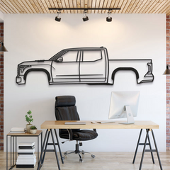 2022 Tundra Hybrid 3rd Gen Silhouette Wall Art