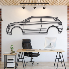 Land Rover Range Rover Evoque L538 (1st Gen) 2012 Silhouette Wall Art