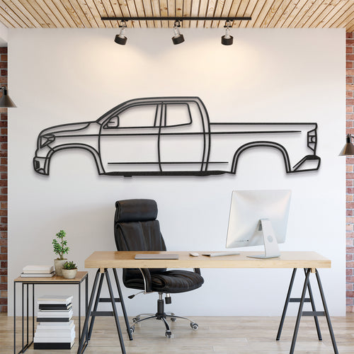 2019 Tundra 2nd Gen Metal Silhouette Wall Art