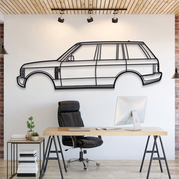 Land Rover Range Rover L322 (3rd Gen) 2003 Silhouette Wall Art