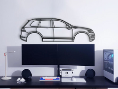 VOLKSWAGEN ATLAS 1ST GEN (CA1) 2018 SILHOUETTE WALL ART