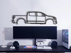 2007 Tundra 2nd Gen Metal Silhouette Wall Art