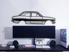 1973 Escort RS1600 Silhouette Wall Art