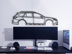 Subaru Outback 5th Gen 2015 Silhouette Wall Art