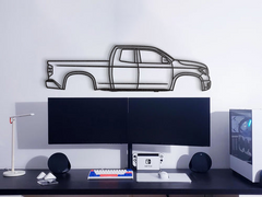 2019 Tundra 2nd Gen Metal Silhouette Wall Art