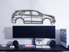 2017 XT5 1st Gen Silhouette Wall Art