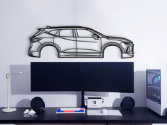 2019 Blazer 3rd Gen Silhouette Wall Art